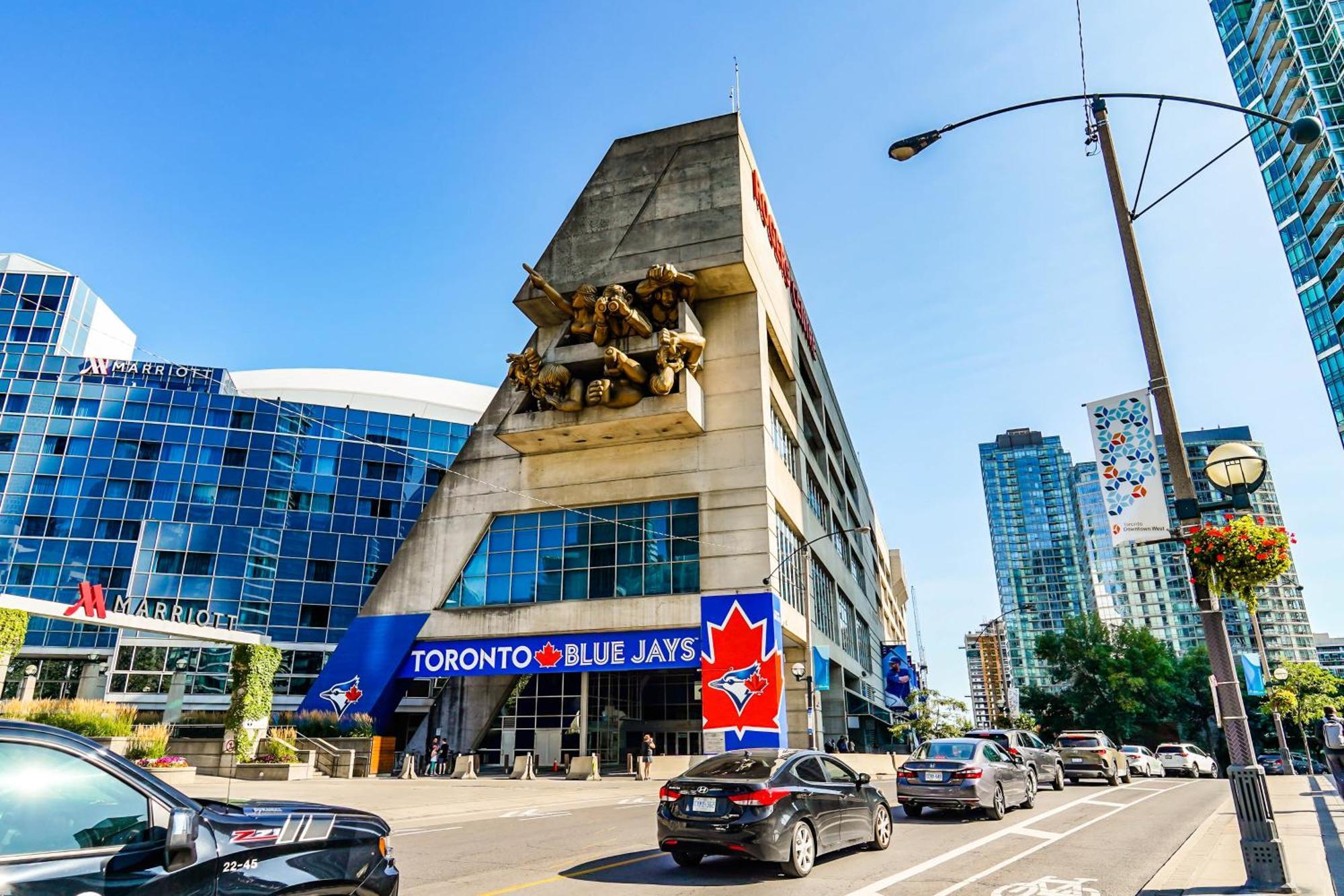 Chol Furnished Suites Heart Of Downtown Toronto, 2 Beds, Free Parking, Cn Tower View Exterior foto